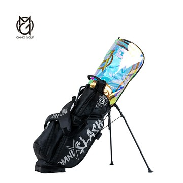 OMNIX GOLF高爾夫球包迷彩風4格8.5寸支架包運動時尚輕便