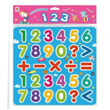 BABY認知磁鐵：123