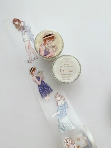 NO.18 隨性日常 Casual Moments割型PET膠帶