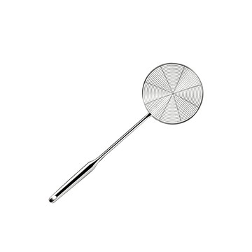 PERFECT 理想牌 晶品304不鏽鋼線漏勺油炸網撈麵勺水餃勺漏勺濾網 18cm-Leidea樂德兒