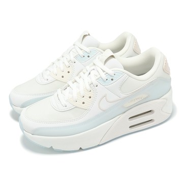 [ACS] Nike 休閒鞋 Air Max 90 LV8 女鞋 白 灰 寶寶藍 氣墊 厚底 增高 運動鞋 HF0782-100