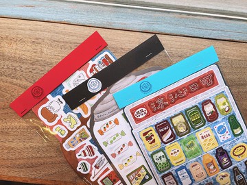 花花柑仔店系列貼紙 / 零嘴 飲料 童玩 模造貼紙