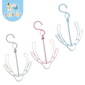 JOYBABY 雙勾曬鞋架 吊掛式鞋架 旋轉掛鉤浴室陽台收納架 晾曬架 晾鞋神器 雨鞋架