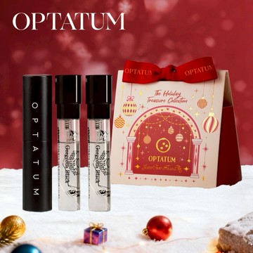 【OPTATUM】木質調中性香香水禮盒 3入迷你隨身香水