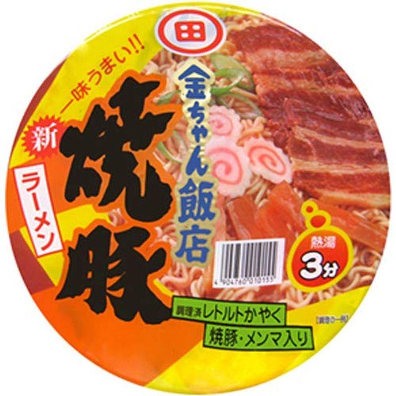 食品 徳島製粉 金ちゃん飯店 焼豚ラーメン 156g ×12個