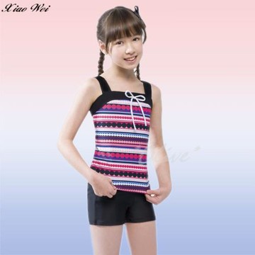 梅林品牌 流行女童二件式泳裝 NO.M05638