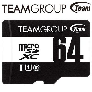 Team 十銓 64GB 100MB/s microSDXC U1 記憶卡