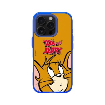 iPhone 16 Pro JellyTint 激光藍 - 湯姆貓與傑利鼠 Tom and Jerry - 大臉傑利鼠