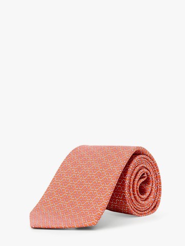 Silk tie with zelig motif - FERRAGAMO - gender_Man