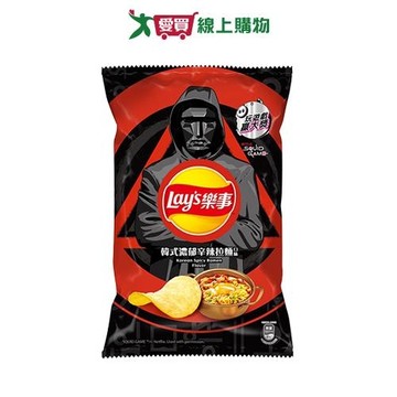 樂事韓式濃郁辛辣拉麵口味洋芋片85G【愛買】