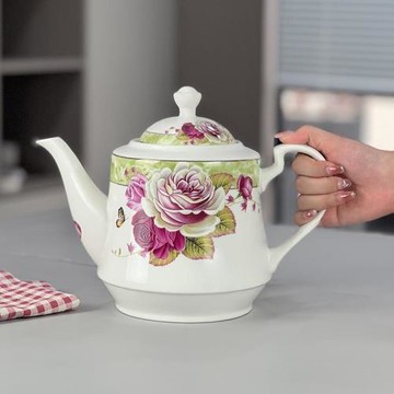 陶瓷茶壺家庭把手耐高溫食品級新款沏茶防爆家用中國風新款大壺