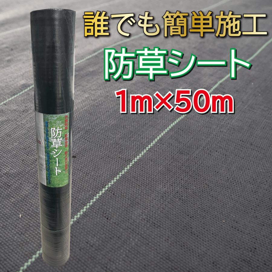 その他除草、雑草防止シート 雑草成長を抑制 1mx100m国定ピン200本