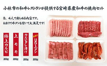 宮崎県産和牛焼肉ファミリーセット