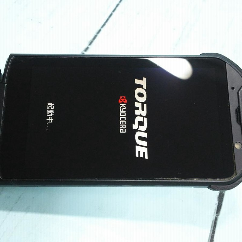 TORQUE X01 simロック解除済 本体のみ au ガラホ torque x01 SIMロック