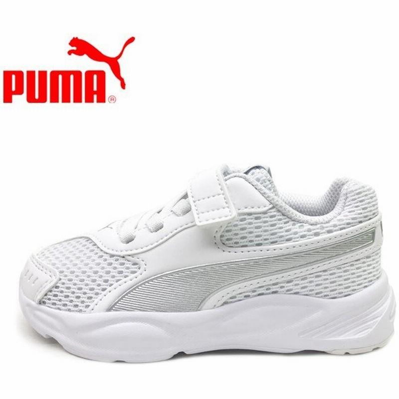 プーマ Puma キッズ 90s ランナー メッシュ Ac Ps スニーカー 17cm ホワイト ジュニア 子供靴 プーマ独自のテクノロジー 軽量で快適なミッドソール 通販 Lineポイント最大0 5 Get Lineショッピング