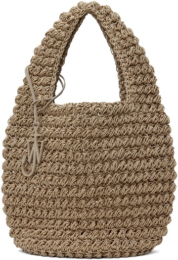 JW Anderson 灰色大号 Popcorn Basket 托特包