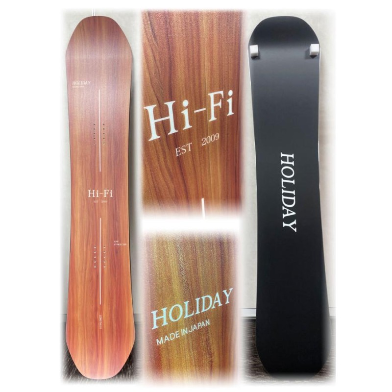 日本に HOLIDAY Hi-Fi SLAP 151 ダブルキャンバー 定価89100円 ボード 