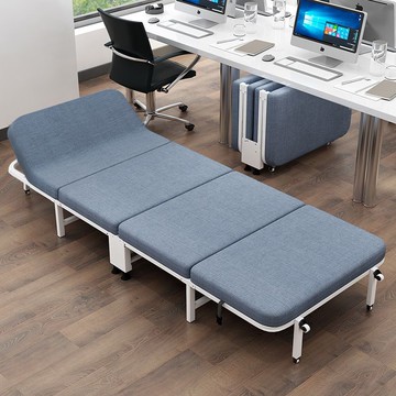 【最低價】【公司貨】單人折疊床午休床折疊單人床辦公室午睡神器折疊床單人便攜式四折