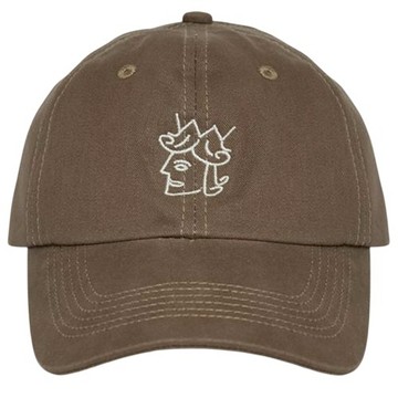 VICTORIA HK 2524001 QH LOGO CAP 老帽 / 棒球帽 (棕色)