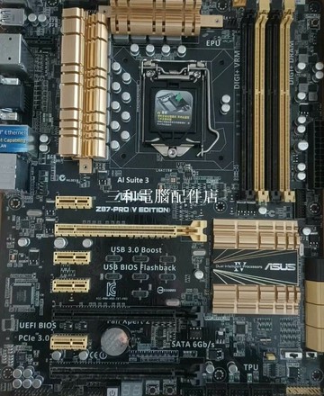 華碩Z87-PRO功能完美主板 9成新以上 無螢幕損傷 熱銷售【三和電腦配件店】