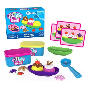 【Educational Insights】魔力沙黏土-冰淇淋派對 沙黏土 黏土 玩具 按壓玩具 啟蒙玩具 兒童玩具