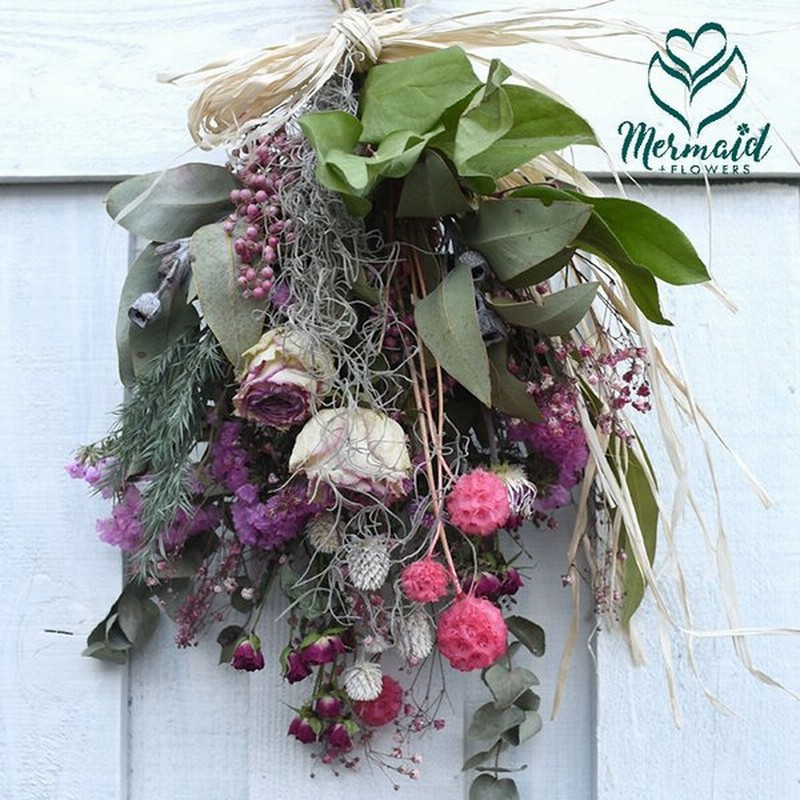 ドライフラワー スワッグ 花 ギフト インテリア ギフト プレゼント お祝い 通販 Lineポイント最大get Lineショッピング