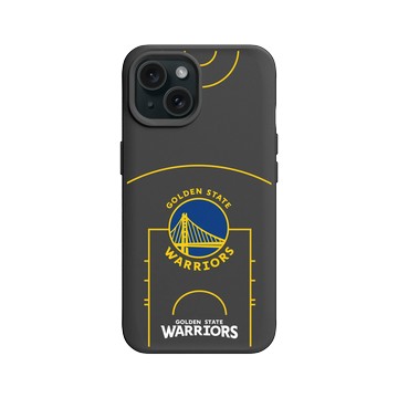 iPhone 15 SolidX 黑 - NBA - 球場系列-金州勇士 Golden State Warriors - Court