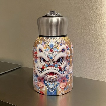 🏆臺灣熱賣好物🏆國風復古輕奢保溫杯便攜手提316高顏值戶外保溫保冰女士口袋杯