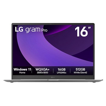 gram Pro 16'' | 16Z90TP-K.AD87C2 ; Copilot+ PC | Windows 11 Home | OLED 極致輕薄AI筆電 - 純淨白 (Intel® Core™ Ultra 7 255H) - 16Z90TP-K