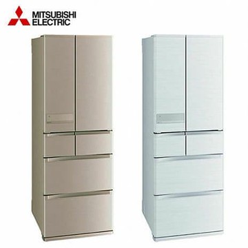 【MITSUBISH三菱電機】日製六門525L一級能變頻冰箱 MR-JX53C-W -含基本安裝+舊機回收_白色