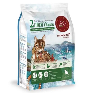 【瑞威寵糧】 天然平衡 貓糧2號 森林燉雞 腸胃健康配方 2KG