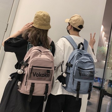 【唯家】多夾層大容量防水後背包男女學生筆電後背包 後背包 背包 書包 後背包女 後背包男 旅行背包 防水背包 雙肩包