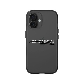 iPhone 16 Clear (相機按鈕) 酷墨灰 - NASA - 機密