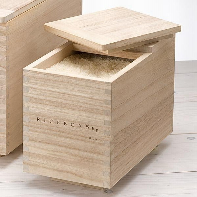 米びつ 米櫃 5キロ お米 保存容器 お米入れ スリム 桐 米 収納 桐米びつ 5kg Keyuca ケユカ 通販 Lineポイント最大0 5 Get Lineショッピング