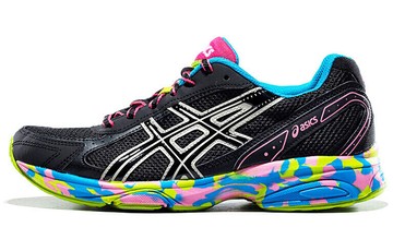 WMNS ASICS MAVERICK 2 BLACK/MULTICOLOR