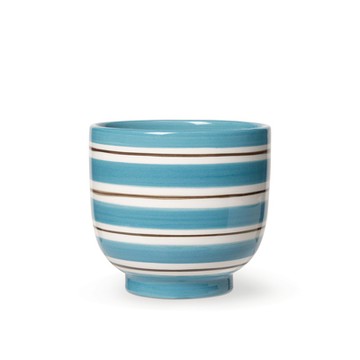 Omaggio Nuovo 彩陶花盆（藍、Ø 12cm）