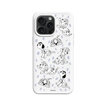 iPhone 15 Pro Max SolidX 白 - 迪士尼-經典系列 Disney Classics - 101忠狗 - 小犬