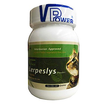 VPower V霸 L-Lysine 離胺酸 貓咪眼睛用粉 50g X 1罐