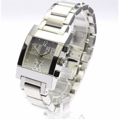 GUCCI】グッチ スクエア クロノグラフ デイト 7700 クォーツ