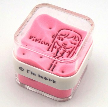 沙漏紙鎮(方形)_女秘書Vivian_我是馬克