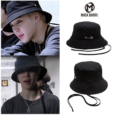 bts jimin着用 [MACK BARRY正品] MCBRY STRAP BUCKET HAT | LINEショッピング