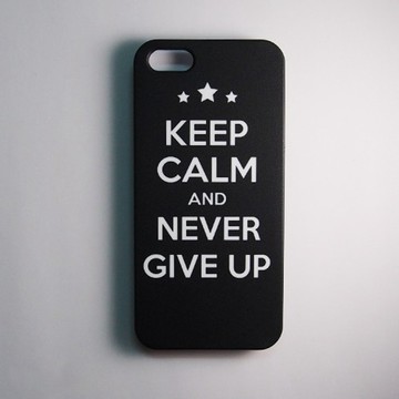 SO GEEK 手機殼設計品牌 THE KEEP CALM GEEK NEVER GIVE UP款