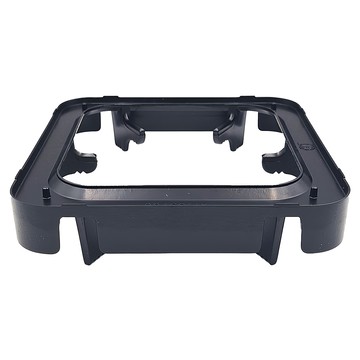 泰亨 防風瓦斯爐架 特殊合金 一體成型 高腳設計 火力集中  550g  黑色  1個