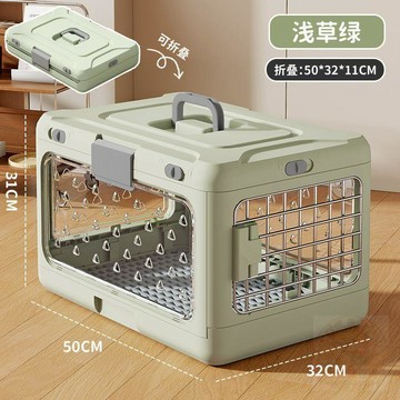 ✨熱賣商品✨手提摺疊寵物航空箱外出旅行透氣便攜式貓箱車載大容量貓咪託運
