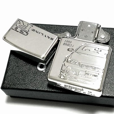 ZIPPO ライター スカイラインGT-R 生誕50周年記念 ジッポ R34 限定