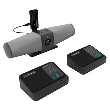 AVerMedia 圓剛科技 2.4GHz 無線教學麥克風組 AW315 無線夾式麥克風 清晰收音 教學演講最佳選擇  1組