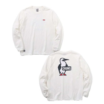 CHUMS Booby Logo Brushed L/S T-Shirt 男 長袖T恤 CH012304W001