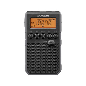 SANGEAN 山進 二波段調頻立體/調幅 數位式收音機 DT800BK 黑色