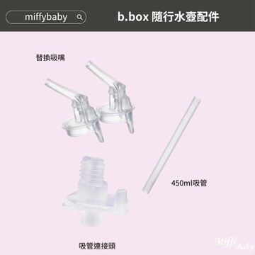 澳洲【b.box】 隨行水壺配件 吸管 轉接頭 替換吸嘴 吸嘴-miffybaby