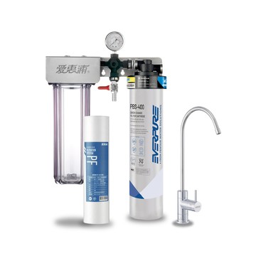 EVERPURE 櫥下型 PURVIVE Duo-PBS400無鉛龍頭兩道式生飲淨水器(前置PP)